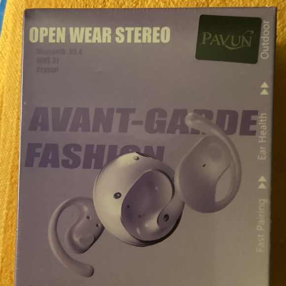 Pavun Open Wear Stereo Earbuds NWOT
Still sealed - Picture 1 of 1